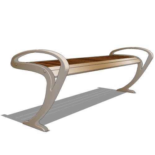 CAD Drawings BIM Models Wishbone Site Furnishings TENAJ Park Bench